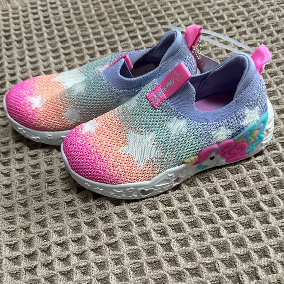 Sketchers light up magical collection unicorn kids size 9 - Picture 2 of 2